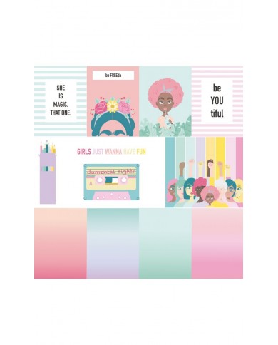 NOSOTRAS Kit de Recortables 12"x12"