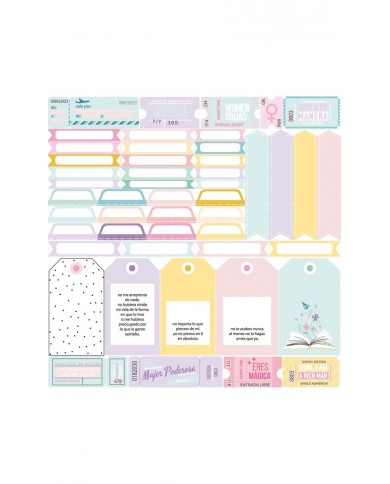 NOSOTRAS Kit de Recortables 12"x12"