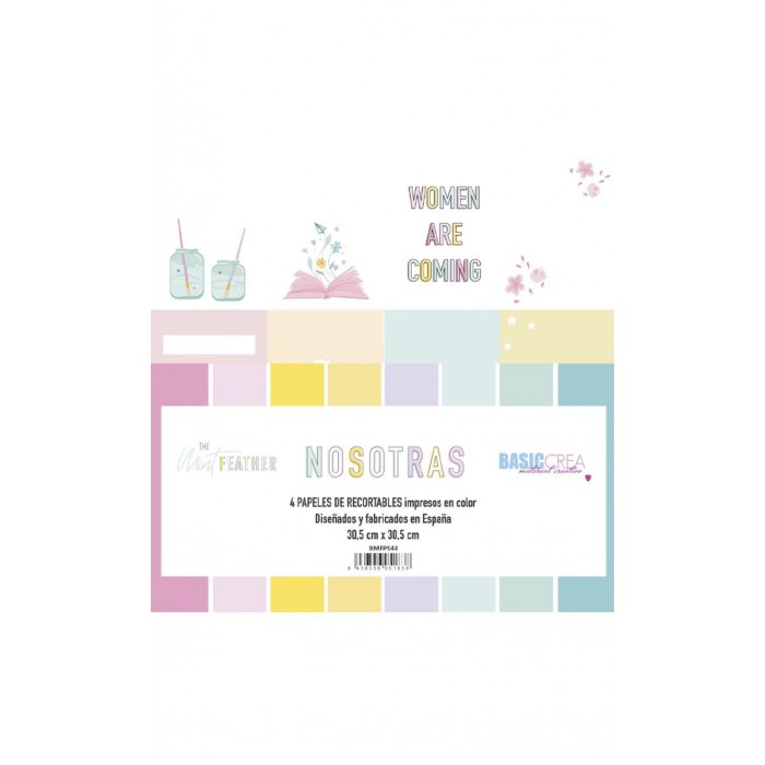 NOSOTRAS Kit de Recortables 12"x12"