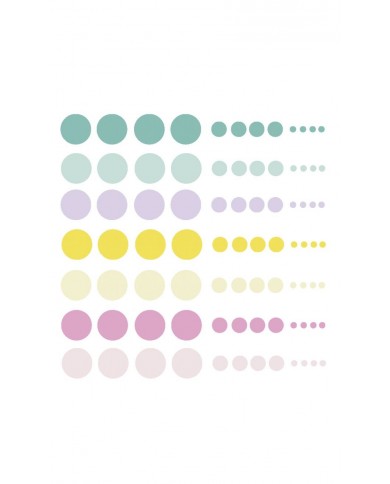 NOSOTRAS Enamel dots -84 piezas