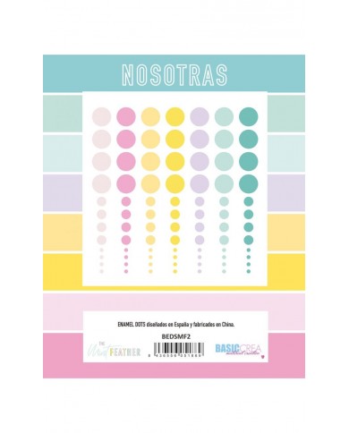 NOSOTRAS Enamel dots -84 piezas