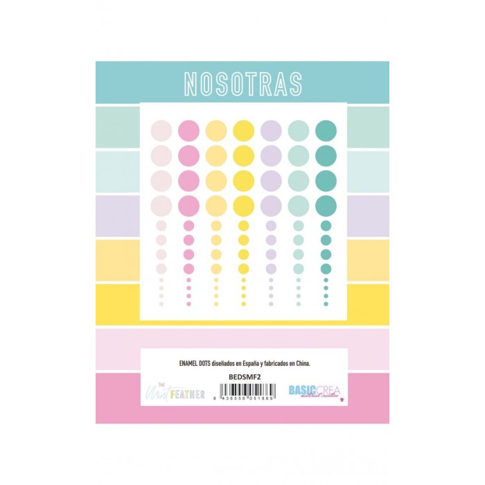 NOSOTRAS Enamel dots -84 piezas