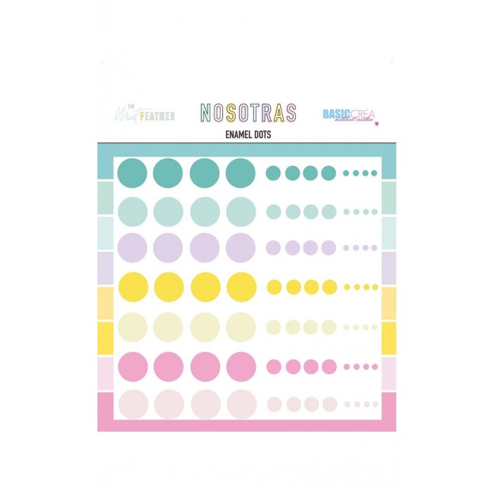NOSOTRAS Enamel dots -84 piezas