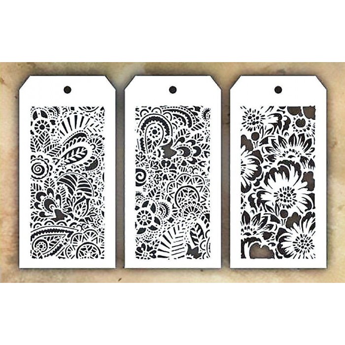 TIM HOLTZ MINI STENCIL SET NR 47
