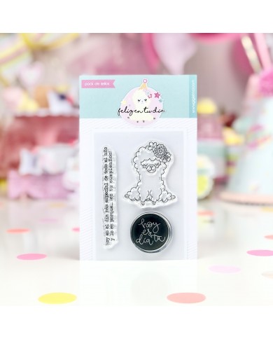 Set de Sellos Hoy es tu día GigietMoi