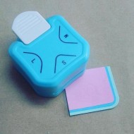 Perforadora de bordes con 3 diseños