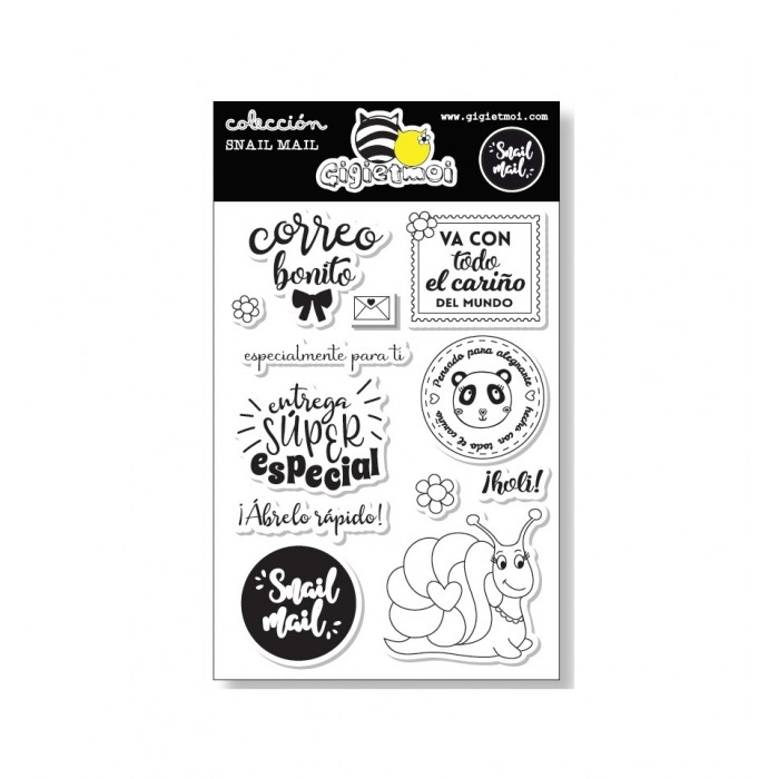 Set de Sellos SNAIL MAIL  GigietMoi