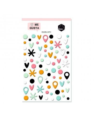 Enamel dots Me gusta Dunaon