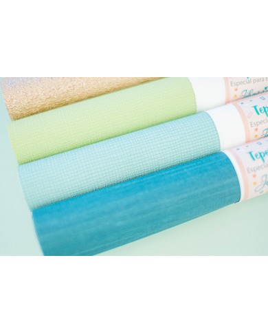 PAPEL TEPER, “TEXTURA VERDE PASTEL” ' Johanna Rivero