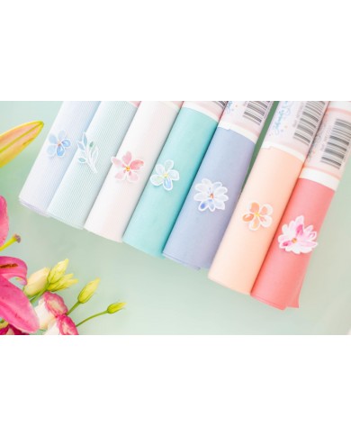 TEPER TELA PARA ENCUADERNAR “RAYAS TEXTURA VERDE MINT” JR