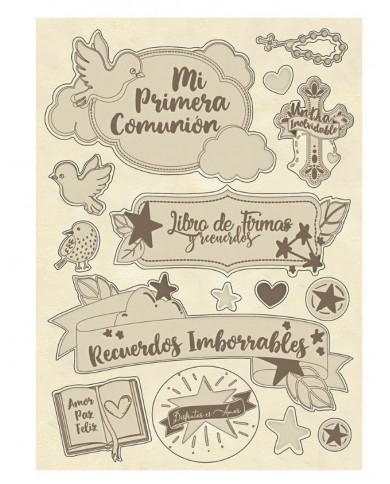 Pack de Madera  Johanna Rivero - Mi primera ilusión KLSPA612