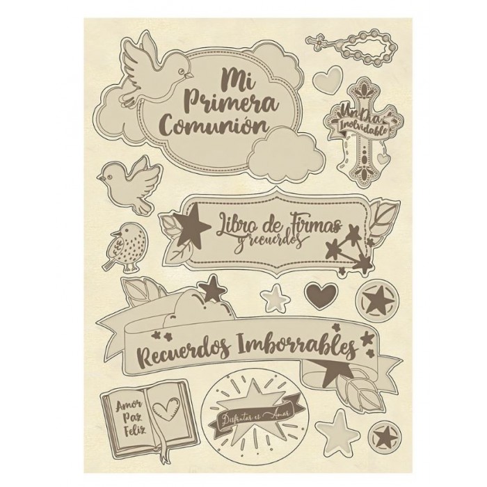 Pack de Madera  Johanna Rivero - Mi primera ilusión KLSPA612