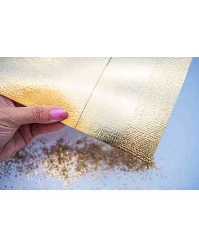 6 Cartulinas FOIL ESPEJO ORO (3 Grabados) (Johanna Rivero)