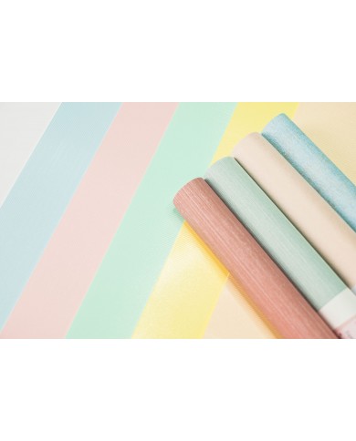 5 Cartulinas BRILLOS Satinado TEJIDO LINEAS- PACK Pasteles (Johanna Rivero)