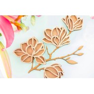 SHAKER Metacrilato ORO ROSA “TULIPANES” ( Circulo De Amor)