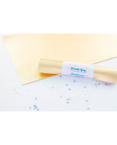 Ecopiel DORADO WOW, Blin Blin 20 X 50 Cm ( Johanna Rivero)