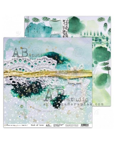 Papeles 8 doble faz mas 1 hoja de recortables "Love on Top" by Mimamolina & ABstudios