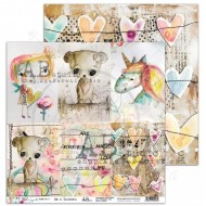 Bloc de Papeles 7 a doble faz Pixie Dust by TandiArt & ABstudios