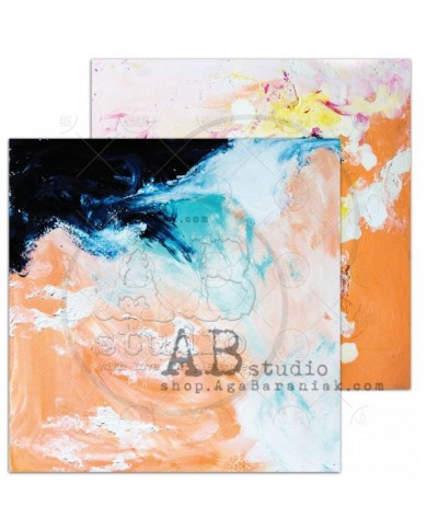 Bloc de Papeles, 8 hojas doble faz + una hoja de tags "May day" ABstudio