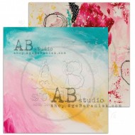 Bloc de Papeles, 8 hojas doble faz + una hoja de tags "May day" ABstudio