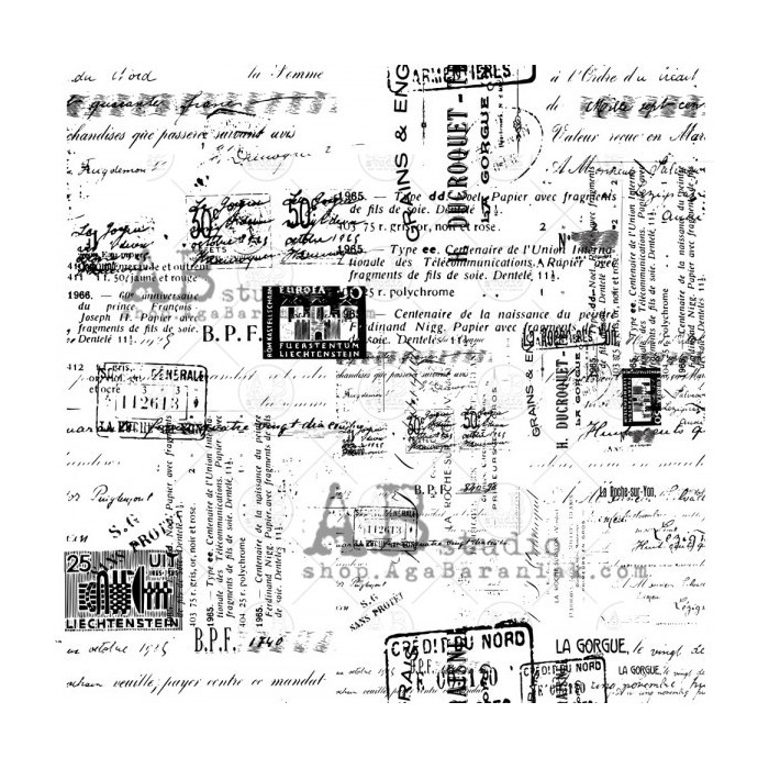 Sello ID-1024 "mixmedia background2" ABStudio