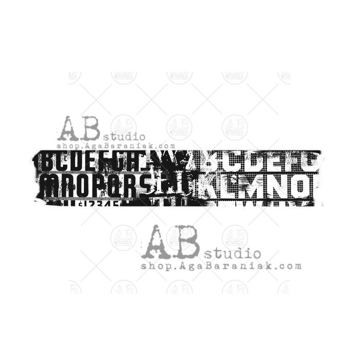 Rubber Stamp ID-744 "washi tape"