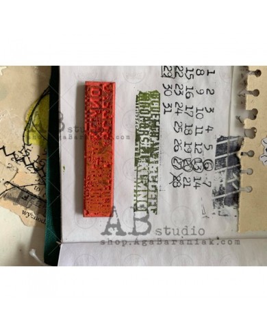 Rubber Stamp ID-744 "washi tape"