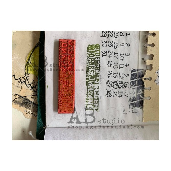 Rubber Stamp ID-744 "washi tape"