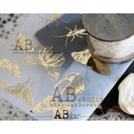 Gold vellum Paper 0117