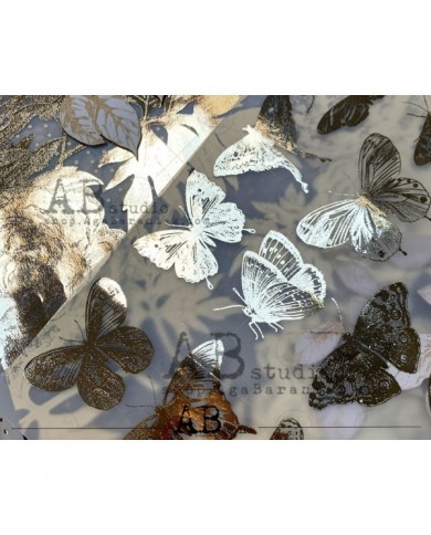 Gold vellum Paper 0117
