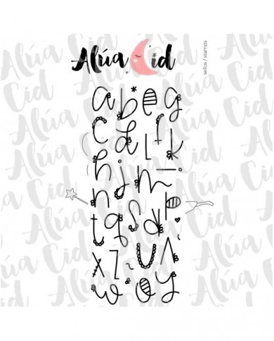 Sello ABC Minúsculas ARI De Alúa Cid