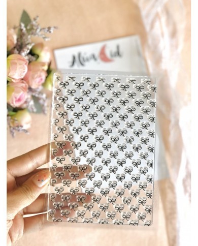 Sello fondo lazos de Alúa Cid