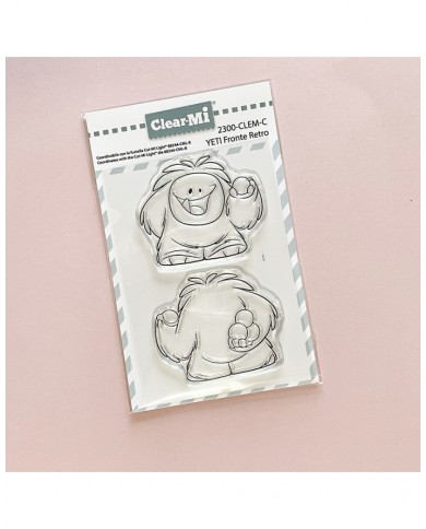 Sello Yeti fronte retro de Clearmi