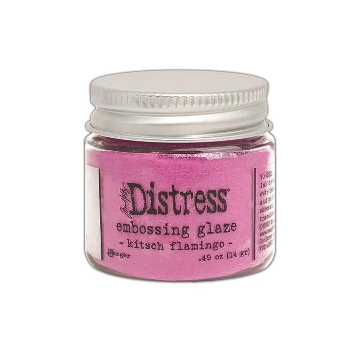 Polvo de Embossing (Glaze) Kitsch Flamingo