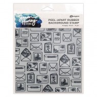 Background Stamp Happy Mail Simon Hurley HUR75516