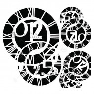 ABstudio Stencil ID-214 clocks