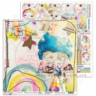 Papeles Pixie Dust by TandiArt & ABstudios 15x15