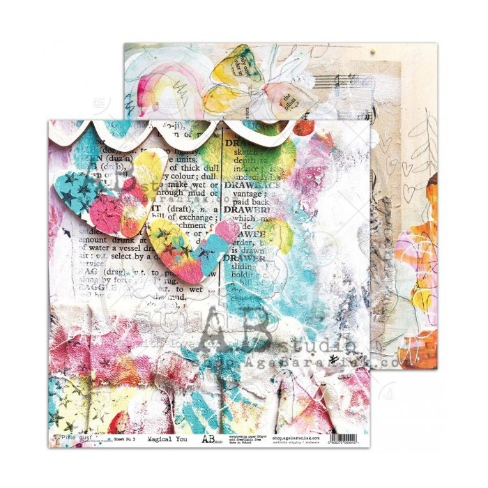 Papeles Pixie Dust by TandiArt & ABstudios 15x15