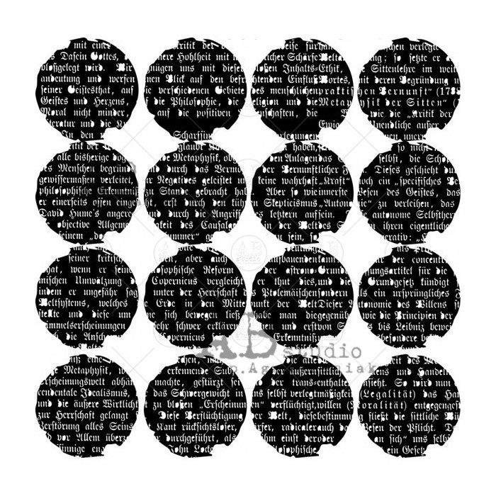 ABstudio Rubber stamp ID-1029 "background"
