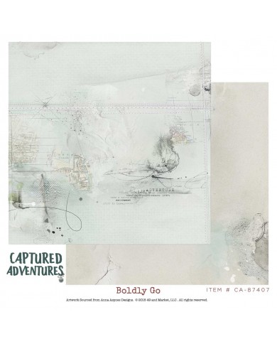 Captured Adventures - Boldly Go- 1 hoja - 49 and MARKET