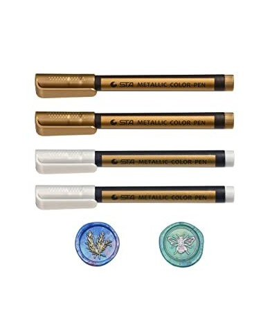 Rotulador - Lapiz especial para lacre - plata