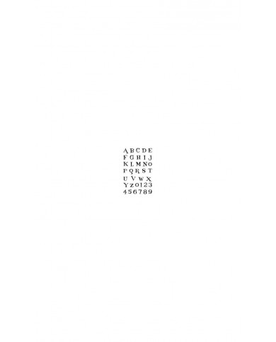 Sellos Crystal 6x9 Alfabeto TTPE05 TOGA