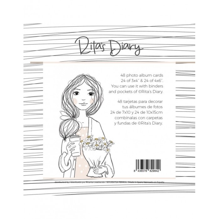 Pack tarjetas ilustraciones Travel Alua Cid