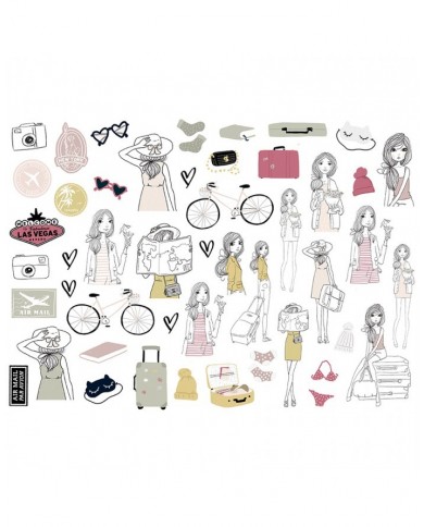 Set de Troquelados Travel Alua Cid