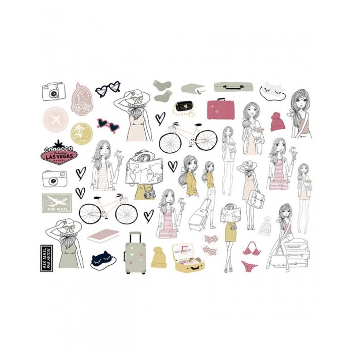Set de Troquelados Travel Alua Cid