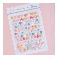 MY STORY PEGATINAS PUFFY BASICAS - KIMIDORI COLORS