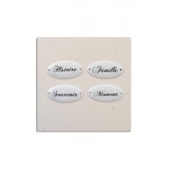Surtido de 4 placas esmaltadas TOGA