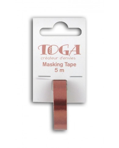 Washi tape- cobre -1cmx5m TOGA