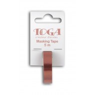 Washi tape- cobre -1cmx5m TOGA