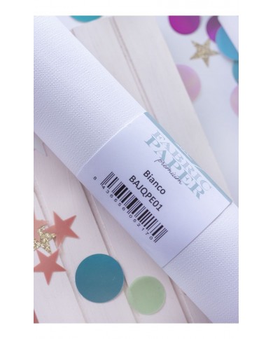 Papel especial para encuadernación con Textura BLANCO BAJQP01 Fabric Paper - Papel especial para encuadernación con Textura BLANCO BAJQP01 Fabric Paper -